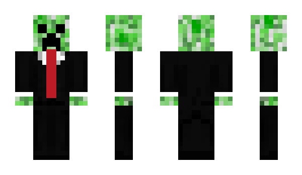 Minecraft skin CreeperMu