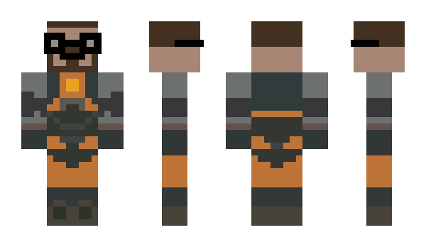 Minecraft skin Goush