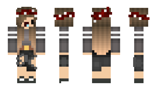 Minecraft skin Mleni