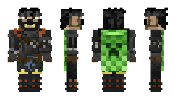 Minecraft скин по нику Samupudim