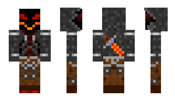 Minecraft skin BlazeThePower