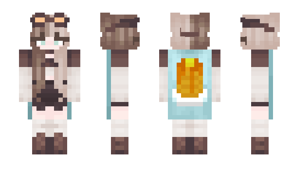 Minecraft skin CaffeinePX