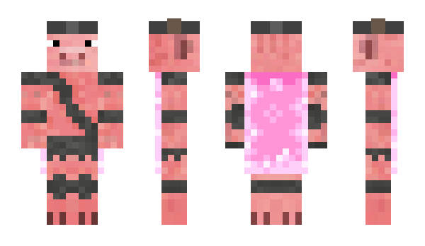 Minecraft skin Pigvikings