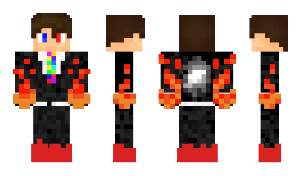 Minecraft skin Boxik