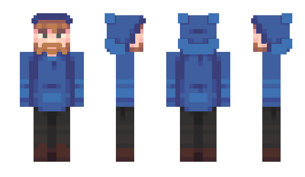 Minecraft skin GingerD