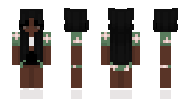 Minecraft skin Akaeri
