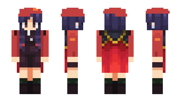 Minecraft skin zyrouwu