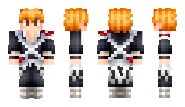 Minecraft скин по нику Luffy33