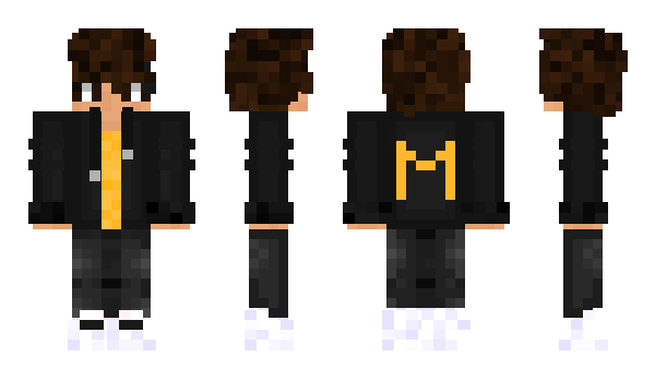 Minecraft скін по ніку Momidow