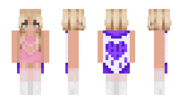 Minecraft skin GabrielaCx