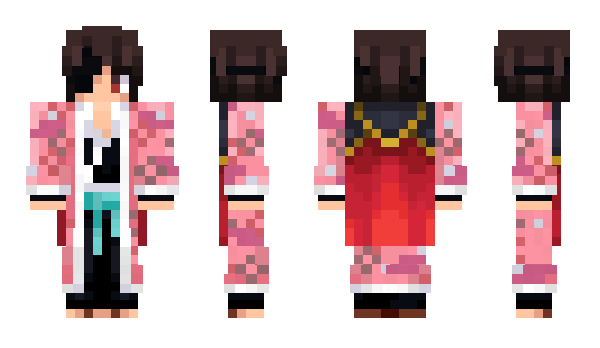 Minecraft skin Mayuri_Aizen