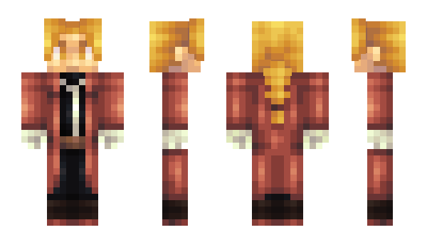 Minecraft скін по ніку TheWrongFox