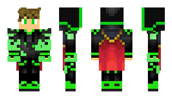 Minecraft skin MrsKrisacz