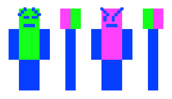 Minecraft skin AquaTeenHunger