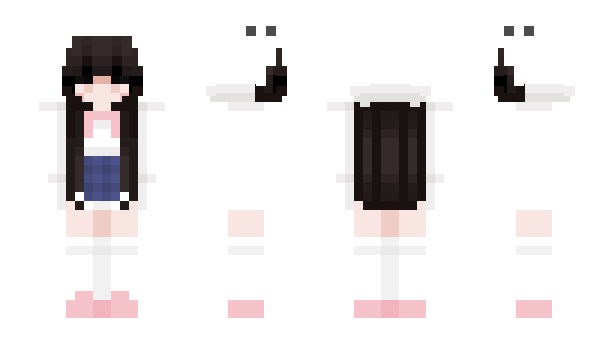 Minecraft skin Kuro_Akumu