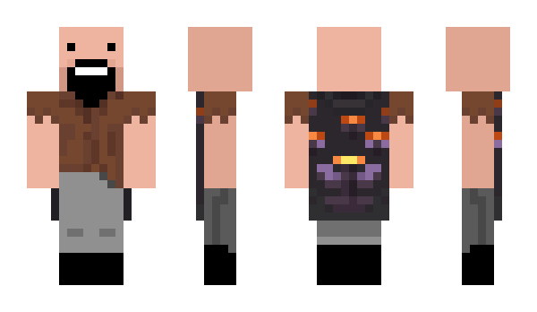 Minecraft skin Not_Notch_1