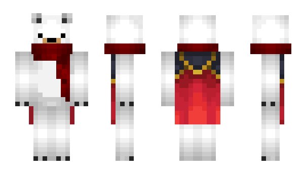 Minecraft skin ScarfBear