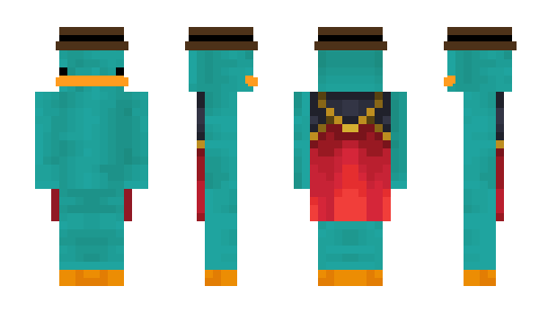 Minecraft skin BlueXp