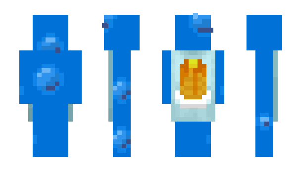 Minecraft скін по ніку BubblesUW_