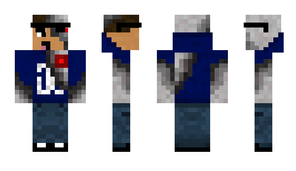 Minecraft skin Claptonek