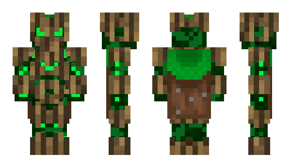 Minecraft скін по ніку LeafyBuddy