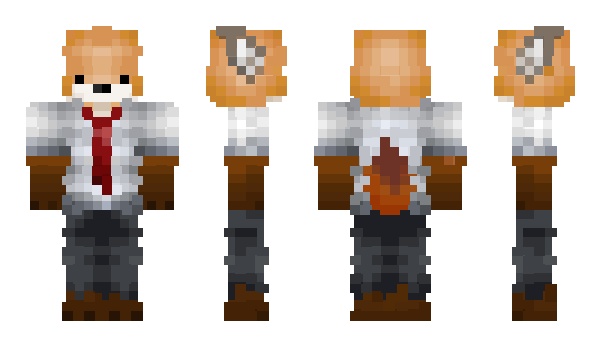 Minecraft skin SlyFoxSil