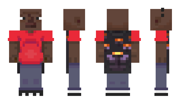 Minecraft skin SweatyN1CKGURR