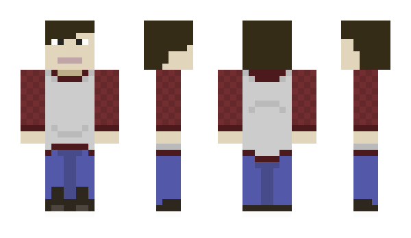 Minecraft skin Mekkel