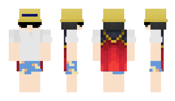 Minecraft skin TouMu