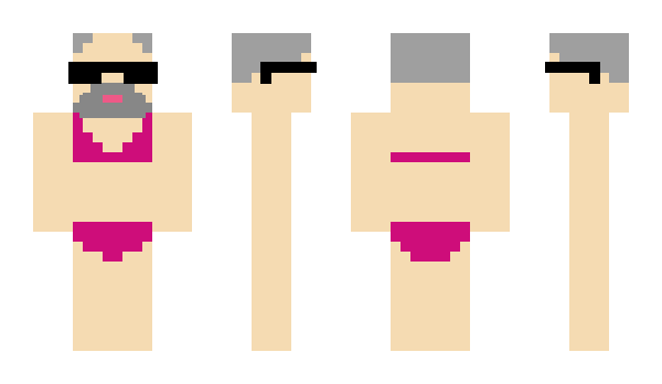 Minecraft skin DeFakeApple