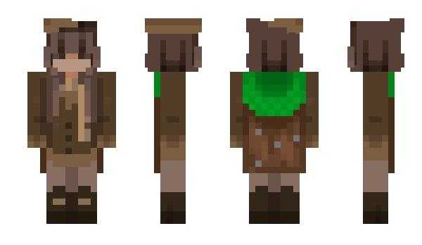 Minecraft skin KodaDionaea