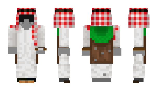 Minecraft скин по нику HabibiSecond