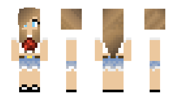 Minecraft skin BalsaGirl