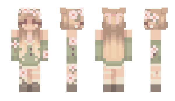 Minecraft skin x_Petra_x