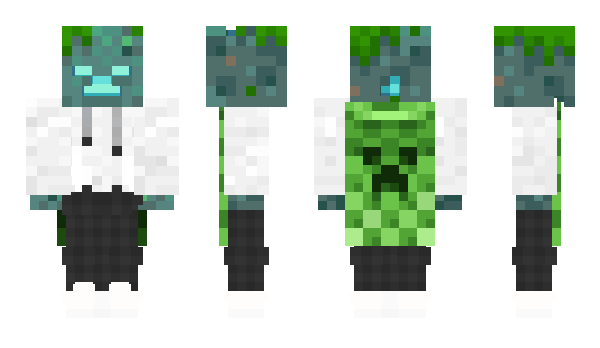Minecraft skin bDrowned