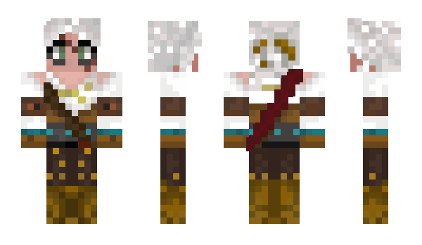 Minecraft скін по ніку Verqa