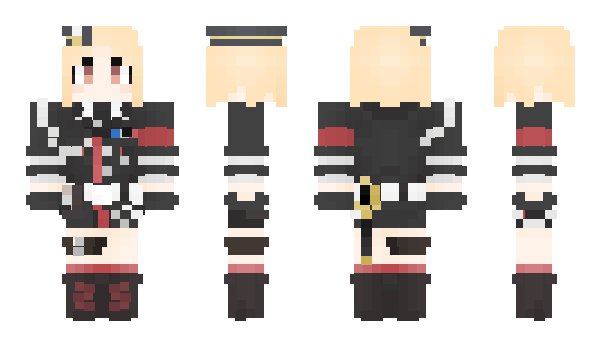 Minecraft skin KnightOfDarkness
