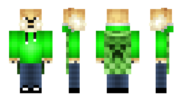 Minecraft скін по ніку Halvertx