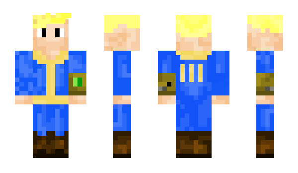 Minecraft skin PipBoy