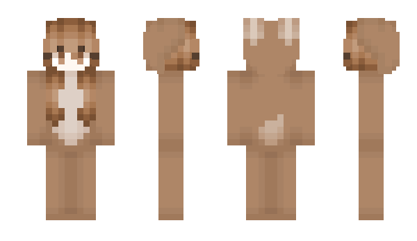 Minecraft skin CutieBunny