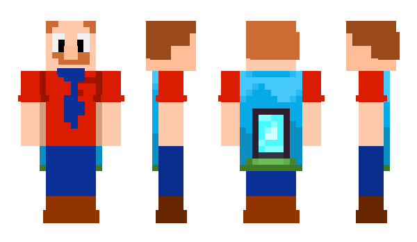 Minecraft skin JumpyMarvin