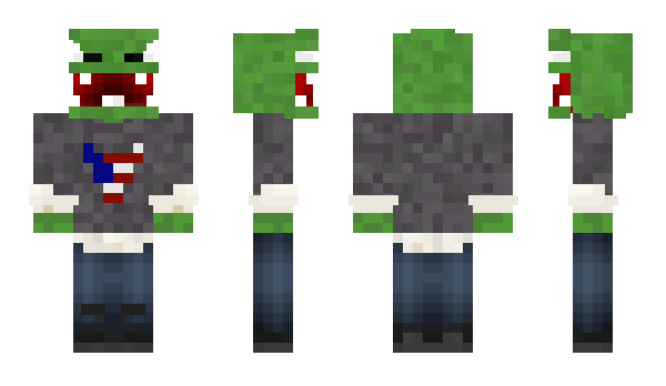 Minecraft skin LARaptor