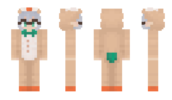 Minecraft skin Opiko