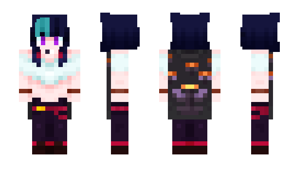 Minecraft skin Luh404