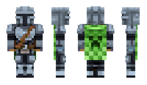 Minecraft skin MuschelAal8
