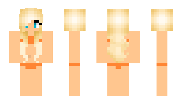 Minecraft skin BlondeGirls