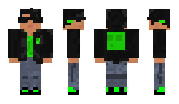 Minecraft skin ChiefJS