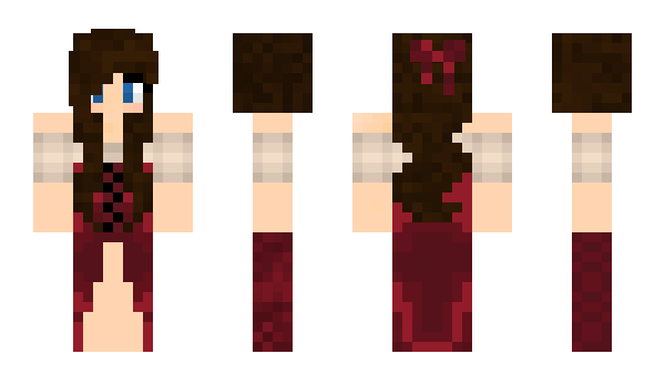 Minecraft skin Luzya