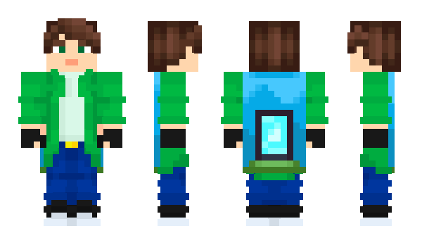 Minecraft skin BizarreCube