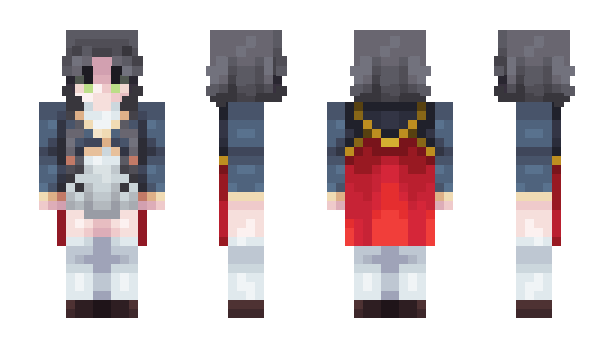 Minecraft skin AbrilAngels